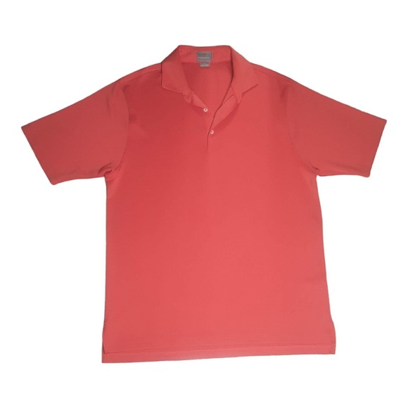 Fennec Fox Golf Polo Shirt Mens Large Stretch Collar Highly Evolved Performance - Picture 4 of 9
